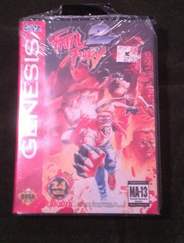 NEW SEALED Fatal Fury 2 Sega Genesis Unopened MINT, RARE!