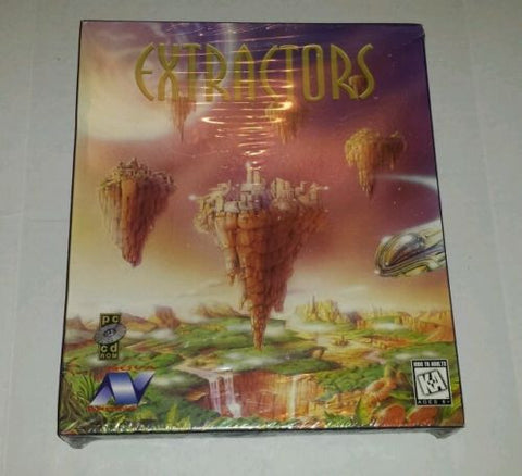 Vintage 1995 NIB EXTRACTORS PC CD-ROM Arcade Video Game RARE NEW Nova Spring