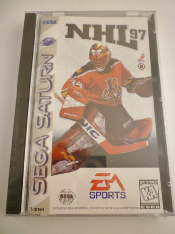 SEGA SATURN NHL 97 EA Sports CD Game Factory Sealed MIP