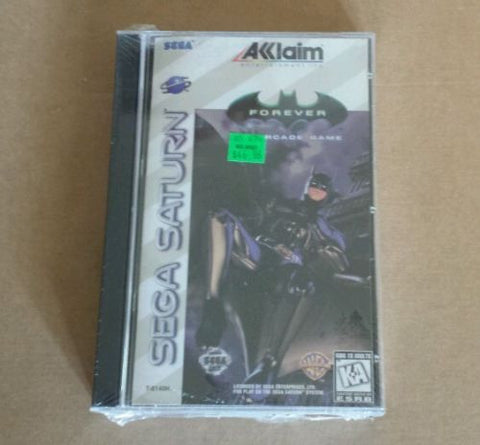 Batman Forever: The Arcade Game  (Sega Saturn, 1996)  NEW SEALED!!!! RARE