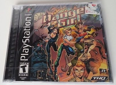 Danger Girl BRAND NEW SEALED (PlayStation, PS1, PSX, PS2, 2000)