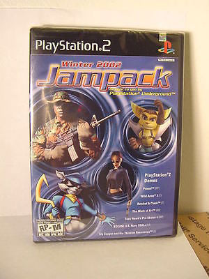 PlayStation 2 Winter 2002 Jampack Video Game Underground Factory Sealed Unused