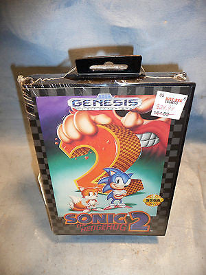 Sonic The Hedgehog 2 Sega Genesis Factory Sealed! Mint! Free Shipping!