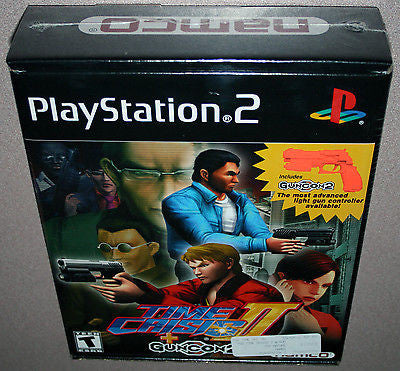 Sony PlayStation 2 Time Crisis II + GunCon. Factory sealed. Fast free shipping