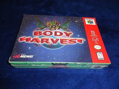 Body Harvest Brand New Factory Sealed Game Nintendo 64 N64