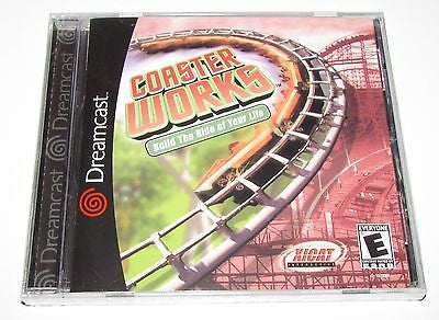 Coaster Works for Sega Dreamcast Brand New, Factory Sealed!