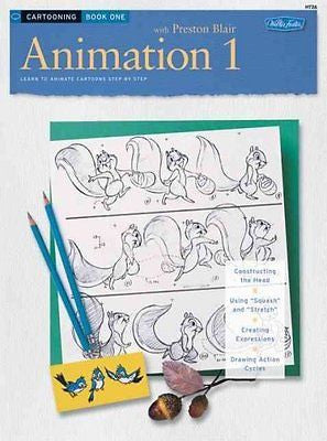 CARTOONING ANIMATION 1 WITH PRESTON BLAIR - PRESTON BLAIR (PAPERBACK) NEW