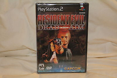 Resident Evil: Dead Aim (Sony PlayStation 2, PS2) New Sealed! CAPCOM