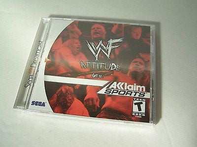 WWF ATTITUDE BRAND NEW Factory Sealed Game RARE NIP NIB  (Sega Dreamcast, 1999)