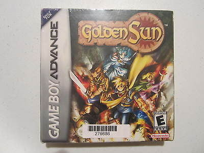 GOLDEN SUN  (GAME BOY ADVANCE, 2001)  NINTENDO