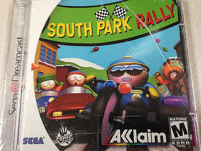 SEGA DREAMCAST - SOUTH PARK RALLY (Acclaim 2000) BRAND NEW SEALED