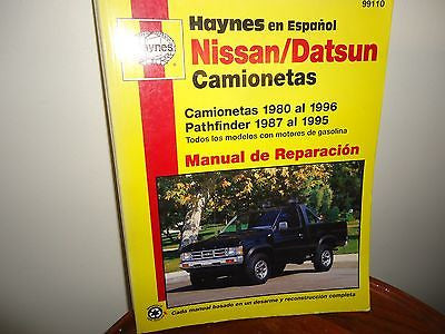 Nissan Pick up and Pathfinder, 1980-96 by John Haynes (1999*, Paperback)