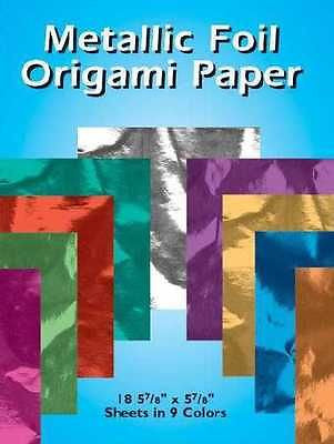 METALLIC FOIL ORIGAMI PAPER (PAPERBACK) NEW