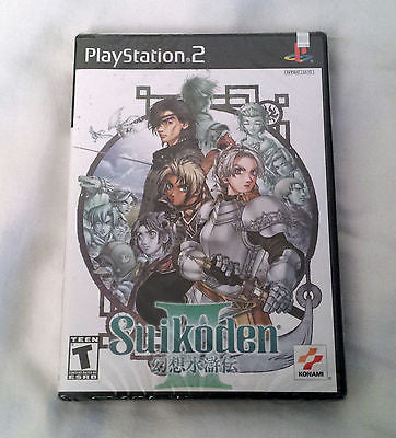 Suikoden III  3 Brand New Factory Sealed  (Sony PlayStation 2, 2002) PS2 RPG