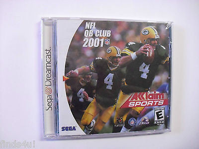 NFL QB Club 2001 2K1(Sega Dreamcast,2000) BRAND NEW FACTORY SEALED