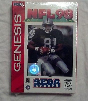 NFL 98  Sega Genesis Rare Sealed