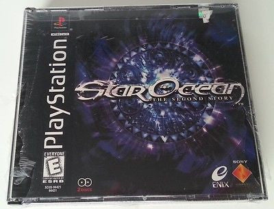 Star Ocean: The Second Story BRAND NEW SEALED (PlayStation, PS1, PSX, PS2, 1999)