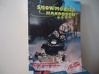 Snowmobile Handbook by Chilton Automotive Editorial Staff and Christopher M....