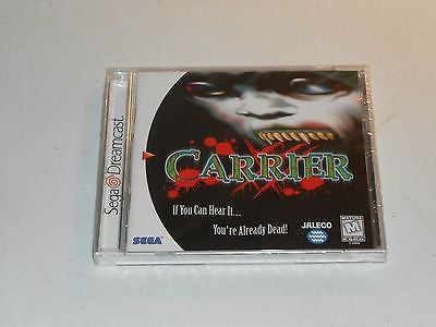 CARRIER. BRAND NEW!! (Sega Dreamcast, 2000)