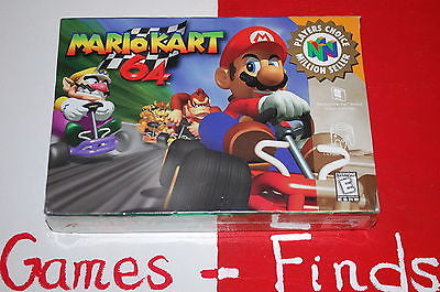 Mario Kart 64  (Nintendo 64, 1997), New, Sealed, Fast Intl. combined shipping