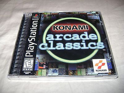 Konami Arcade Classics Playstation 1 PS1 PSX BRAND NEW / FACTORY SEALED