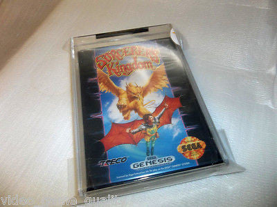 Sorcerer's Kingdom Sega Genesis / RPG / Factory New Uncirculated Print 95 Gold