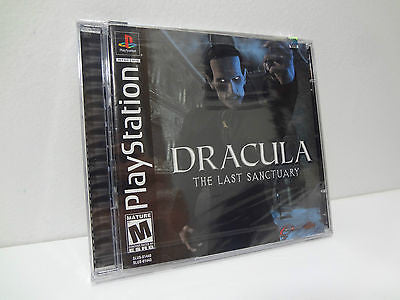 Dracula: The Last Sanctuary PS1 Black Label PS2 PS3 Video Game BRAND NEW Sealed