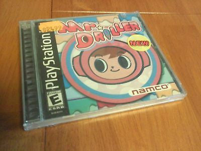 NEW SEALED Mr. Driller Sony Playstation 1 PS1 PS PSONE PSX CIB Complete