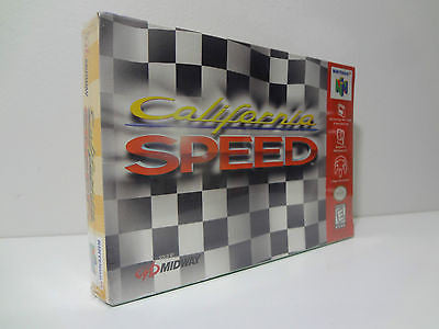 California Speed Nintendo 64 N64 Video Game BRAND NEW Factory Sealed CIB Boxed