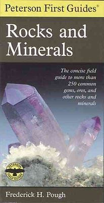 PETERSON FIRST GUIDE TO ROCKS AND MINERALS - FREDERICK H. POUGH (PAPERBACK) NEW