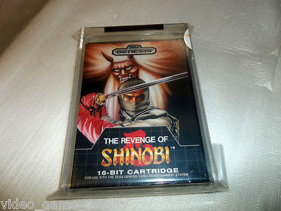 The Revenge of Shinobi (Sega Genesis, 1989) NEW Uncirculated Print +100 Gold