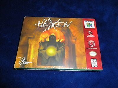 Hexen Brand New Factory Sealed Game Nintendo 64 N64