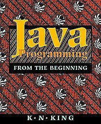 JAVA PROGRAMMING [9780393974379] - K. N. KING (PAPERBACK) NEW