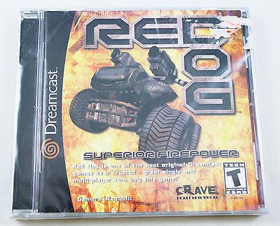 NEW Sega Dreamcast RED DOG: SUPERIOR FIREPOWER Video Game / Sealed Complete