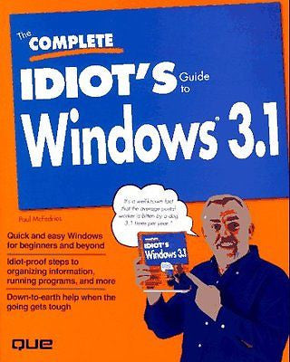 NEW - The Complete Idiot's Guide to Windows 3.1