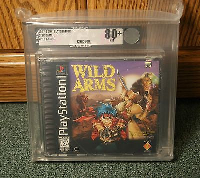 Wild Arms 1 (Playstation 1, PS1) VGA 80+ Brand New - Factory Sealed