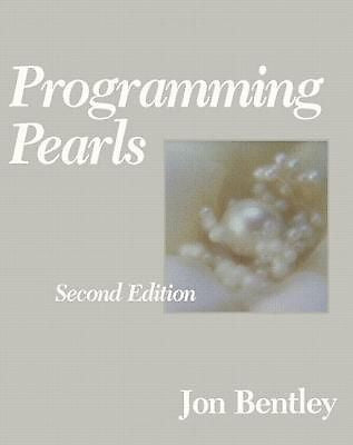 Programming Pearls By Bentley, Jon Louis