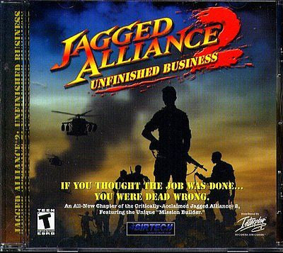 Jagged Alliance 2: Unfinished Business CD-ROM for Windows - NEW in SLV