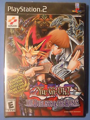 Yu-Gi-Oh! Duelists of the Roses PS2 (Sony PlayStation 2, 2003) BRAND NEW