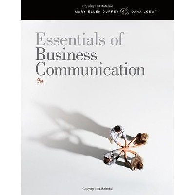 Essentials to Business Communications 9th Edition