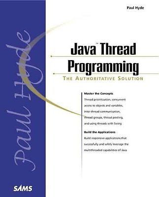 JAVA THREAD PROGRAMMING - PAUL HYDE (PAPERBACK) NEW