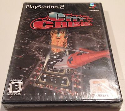 City Crisis - (Playstation 2, PS2) - Video Game - BRAND NEW/SEALED