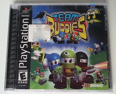 Team Buddies BRAND NEW COMPLETE CIB (PlayStation, PS1, PSX, PS2)