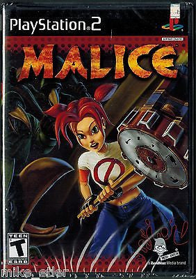 Malice  (Sony PlayStation 2, 2004) Factory Sealed