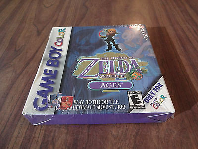 The Legend of Zelda: Oracle of Ages (Game Boy Color, GBC) Brand New
