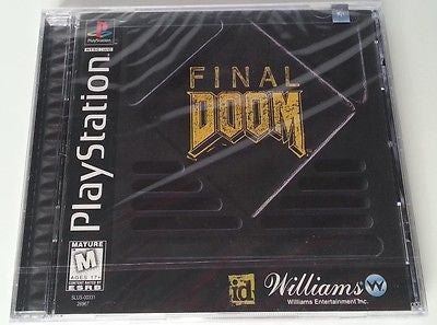 Final Doom BRAND NEW SEALED (PlayStation, PS1, PSX, PS2, 1996)