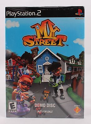 Sony Playstation 2 PS2 NEW My Street SEALED Demo Disc