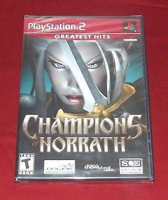 BRAND NEW SEALED PS2 Champions of Norrath: Realms of EverQuest PlayStation 2