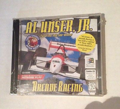 Al Unser Jr. Arcade Racing PC Game Brand New SEALED