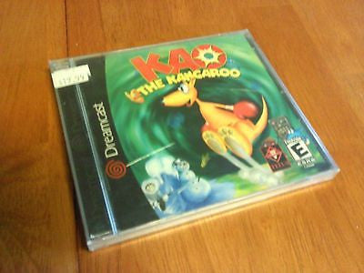 SEALED NEW Kao the Kangaroo Complete Sega Dreamcast Titus CIB